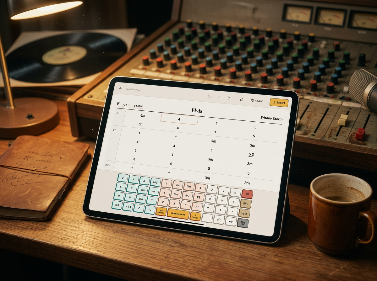 PrestoChart: Create charts musicians can actually read.